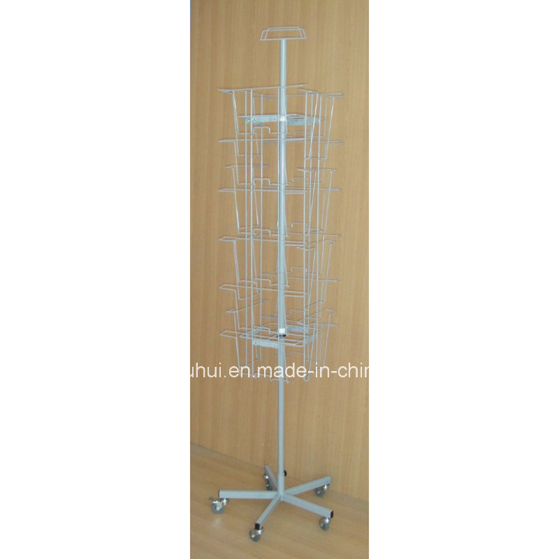 Four Sided Floor Spinning Picture Stand (PHY272)