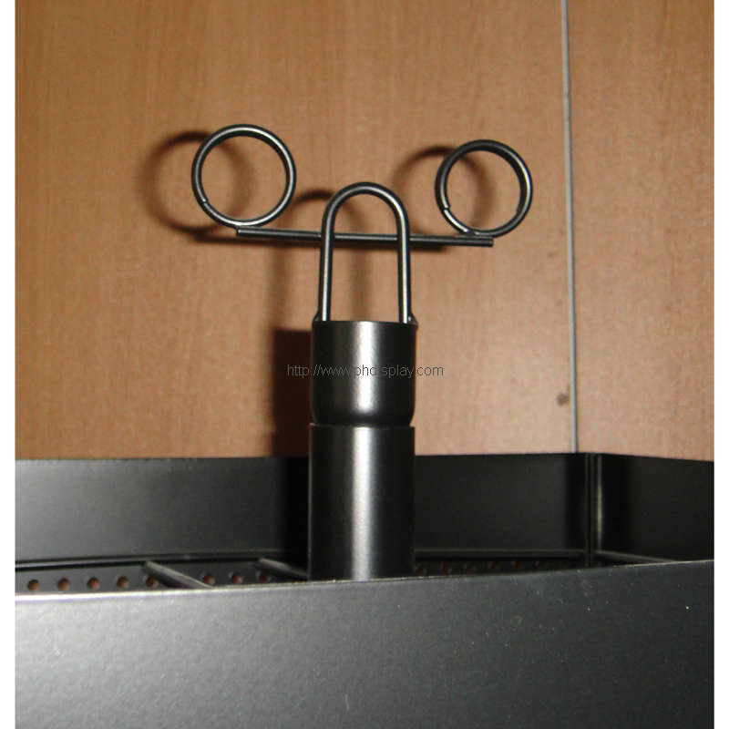 rotating metal floor display rack(PHY2040)