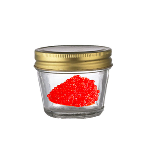Glass Caviar Mason Jar