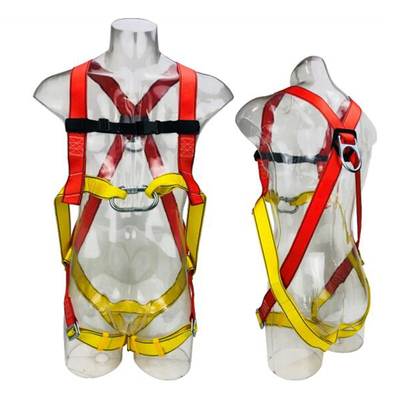 Polyester Webbing Anti-falling Protection Full Body Harness Industrial Safety Harness