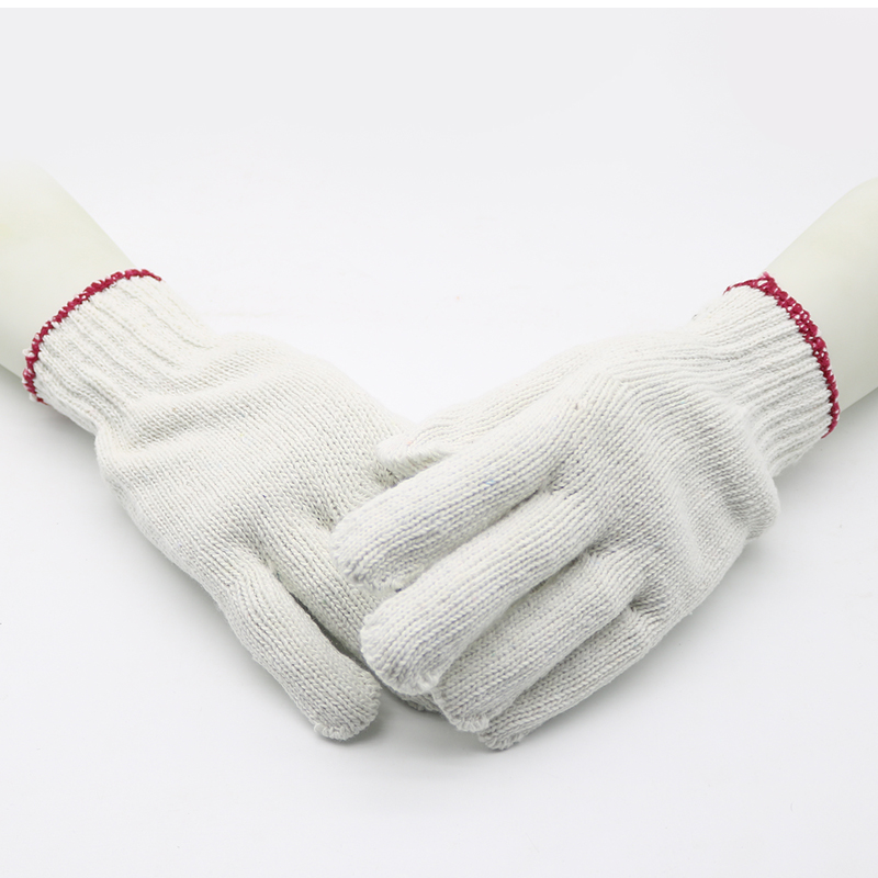 White Labor Protection Cheap Cotton Hand Gloves