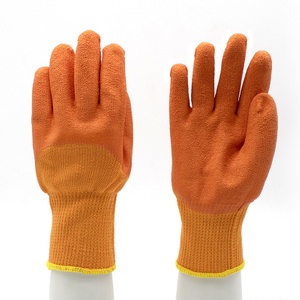 Oil Slip Resistant Latex Coated Safety Work Gloves