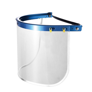 Abs & Aluminum Material Transparent Safety Face Shield