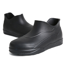 High Ankle Waterproof Steel Toe EVA Kitchen Chef Safety Shoes Non-slip