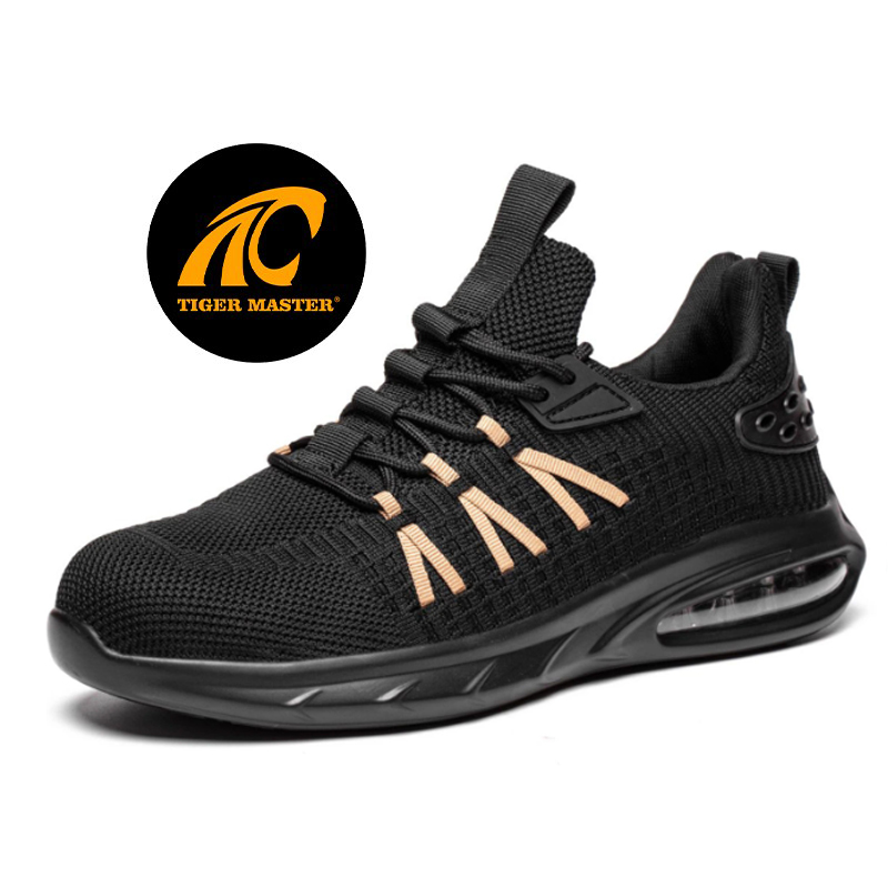 Air Cushioned Fashionable Sports Safety Shoes with Steel Toe - Buy ...