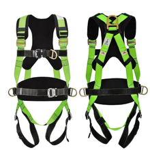 CE verified high quality comfortable full body harness with 6 adjustable points