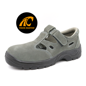 Anti-slip Steel Toe Summer Breathable Safety Shoes for Men