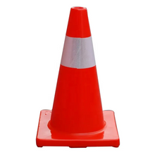 450 Mm Height Red PVC Reflective Traffic Safety Cones