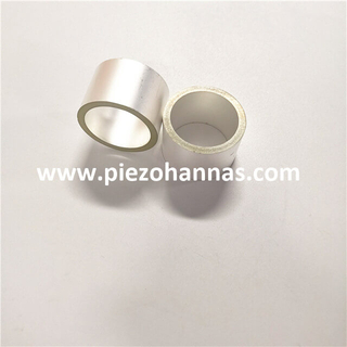 Tubo de cerâmica piezoelétrica de material Pzt5a para sensor subaquático