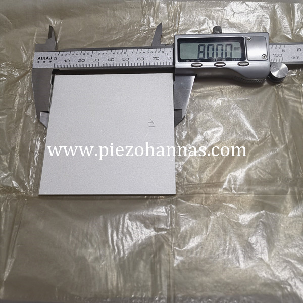 Placa de cerámica piezoeléctrica suave de alta sensibilidad para acelerómetro