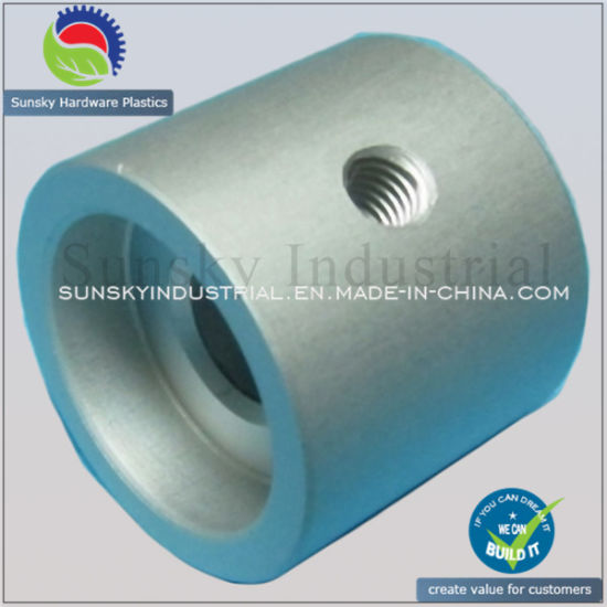 CNC Turned Parts with Natural Anodized (AL12101)