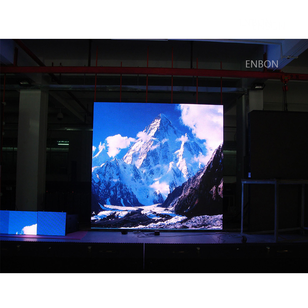 P8户外室内640 * 640mm大型广告LED显示屏用于活动