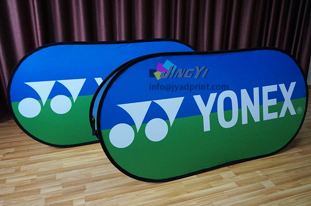 POP up A-Frame Banner, Portable Folding Pop up A-Frame Outdoor Sports/Event/Advertising/Exhibition/Tradeshow Display Flag Banner
