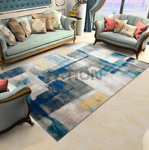 5'×8' Modern Living Room Polypropylene Carpet