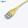 Yellow Color Spring USB Cable for Micro Mobile Phone