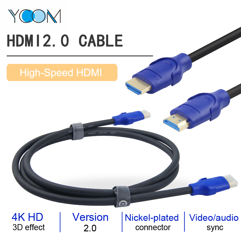 Cable HDMI 2.0 de alta velocidad 3D de 1080P
