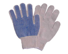 PVC dotted gloves