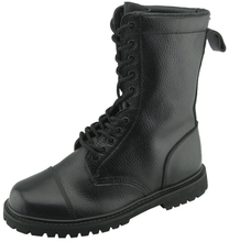 970119 correct goodyear welt leather army boots
