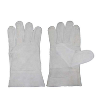 1302 cow split welder gloves reinforced palm
