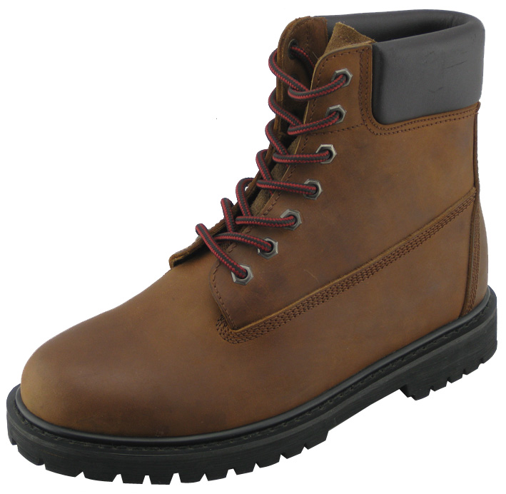 SS003C goodyear welted crazy horse leather safety boots