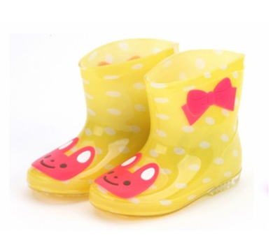 666-1 waterproof child pvc rain boots