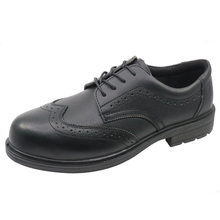 M7005 fashionable pu oxford pu sole manager safety shoes