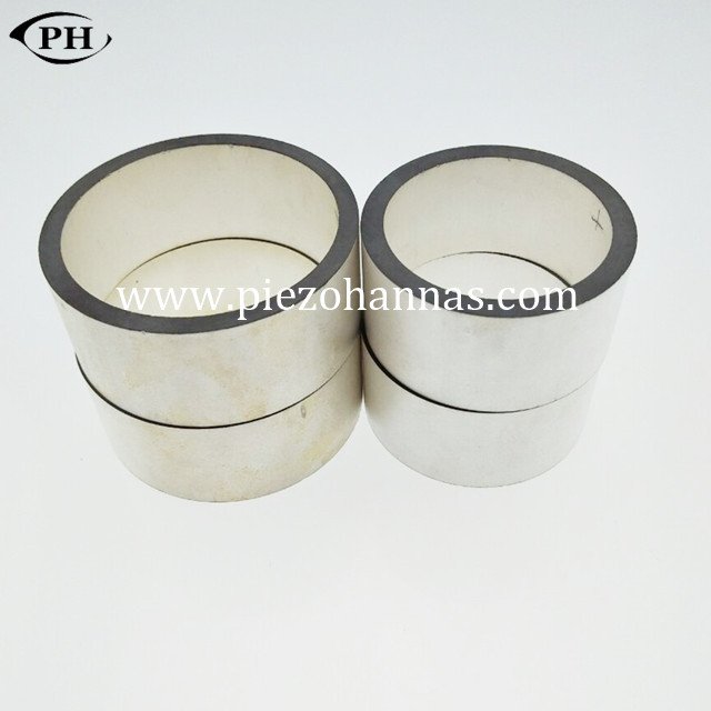 38 * 13 * 6,35 mm piezoeléctrico generador piezo anillo de cerámica para la limpieza ultrasónica