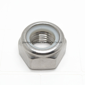 DIN985 cabeza hexagonal tuerca de seguridad SS 304