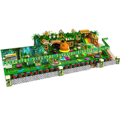 Jungle Theme Children Indoor Soft Playground for sale