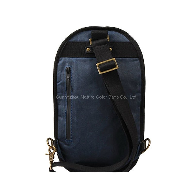 Casual High-Capacity Canvas Chest Bag for Men