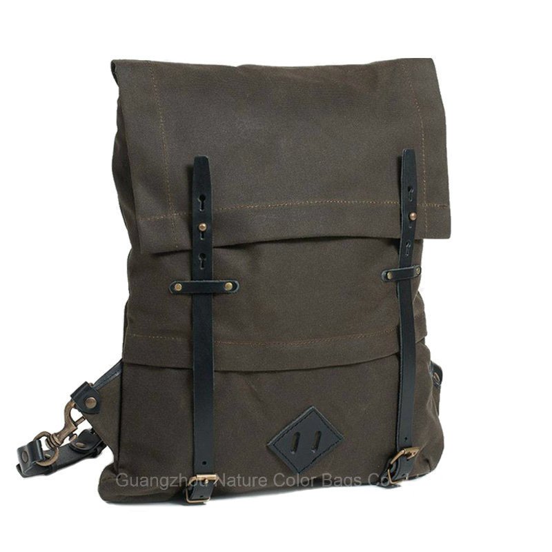 Designer Latest Fashion Canvas School Sports Bag Travel Large Backpack