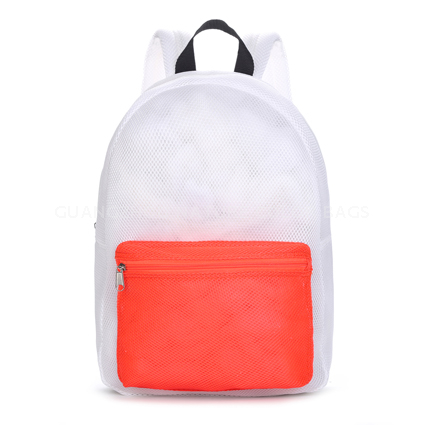  2018 fashion lightweight mesh daypack backpack for student