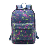 SP5025B Medium printed laptop backpack school backpack for college students