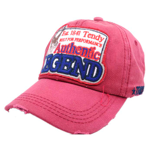Washed baseball cap
