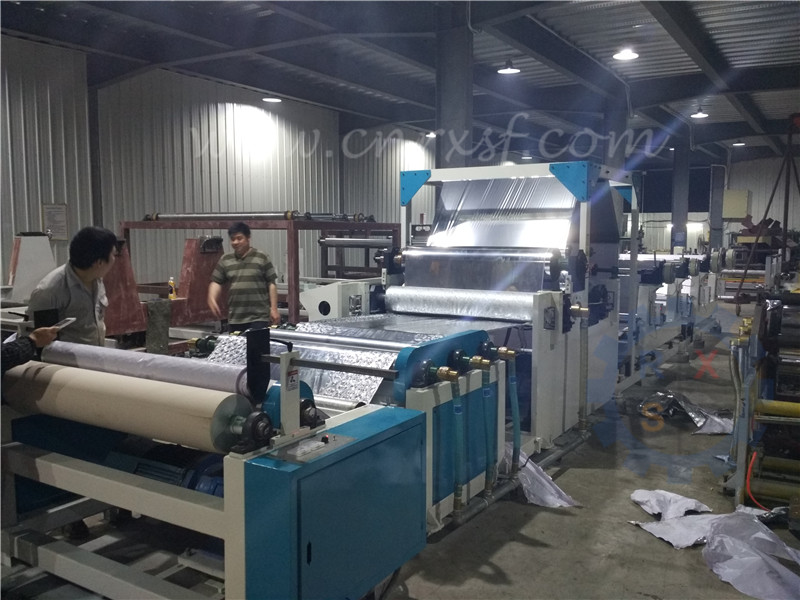Multifunctional roll to roll lamination & embossing machine for PVC decorative film