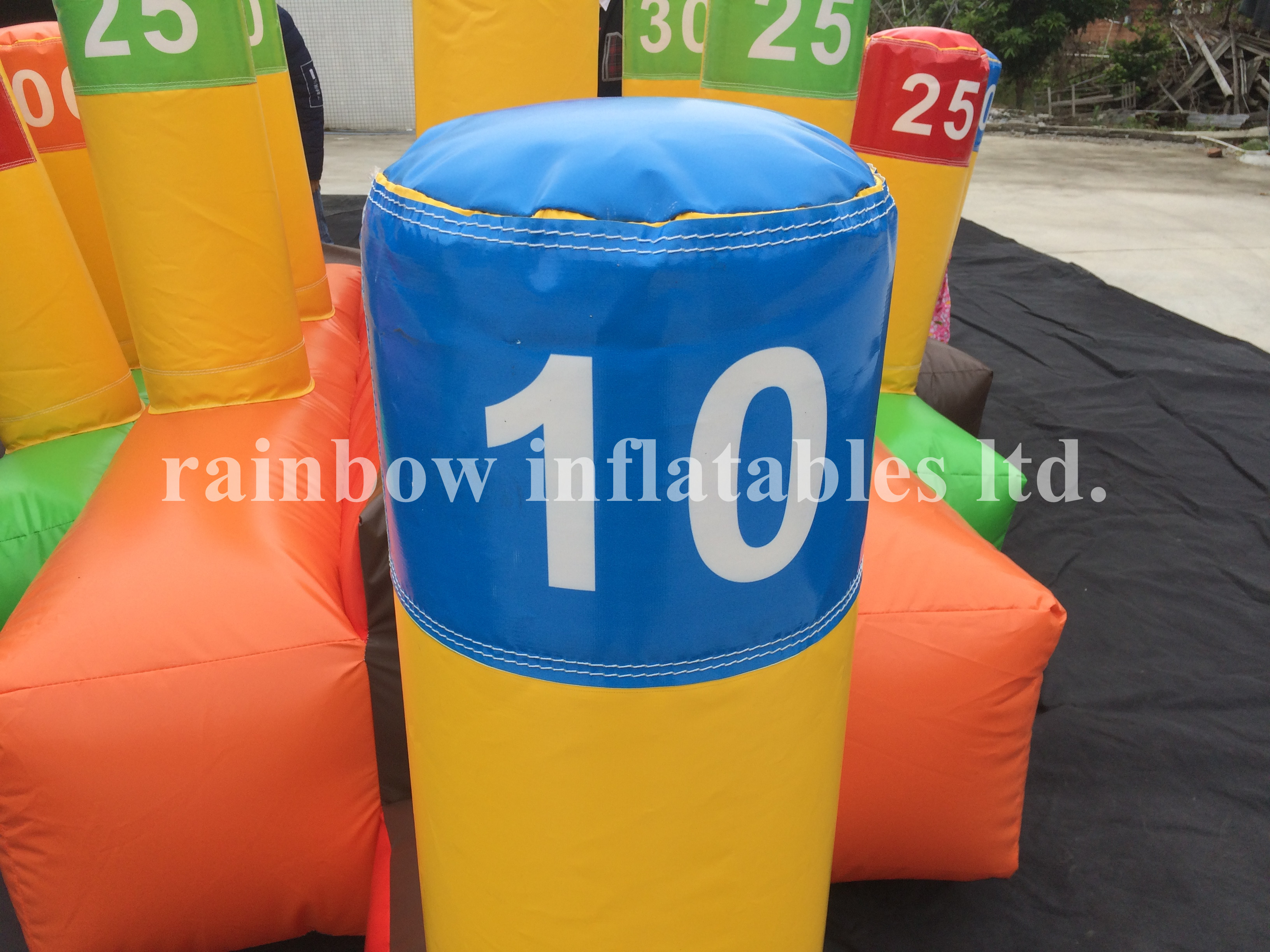 RB9117（3.5x3m ） Inflatable Commercial Ring Toss Game /Ring Toss Challenge Games