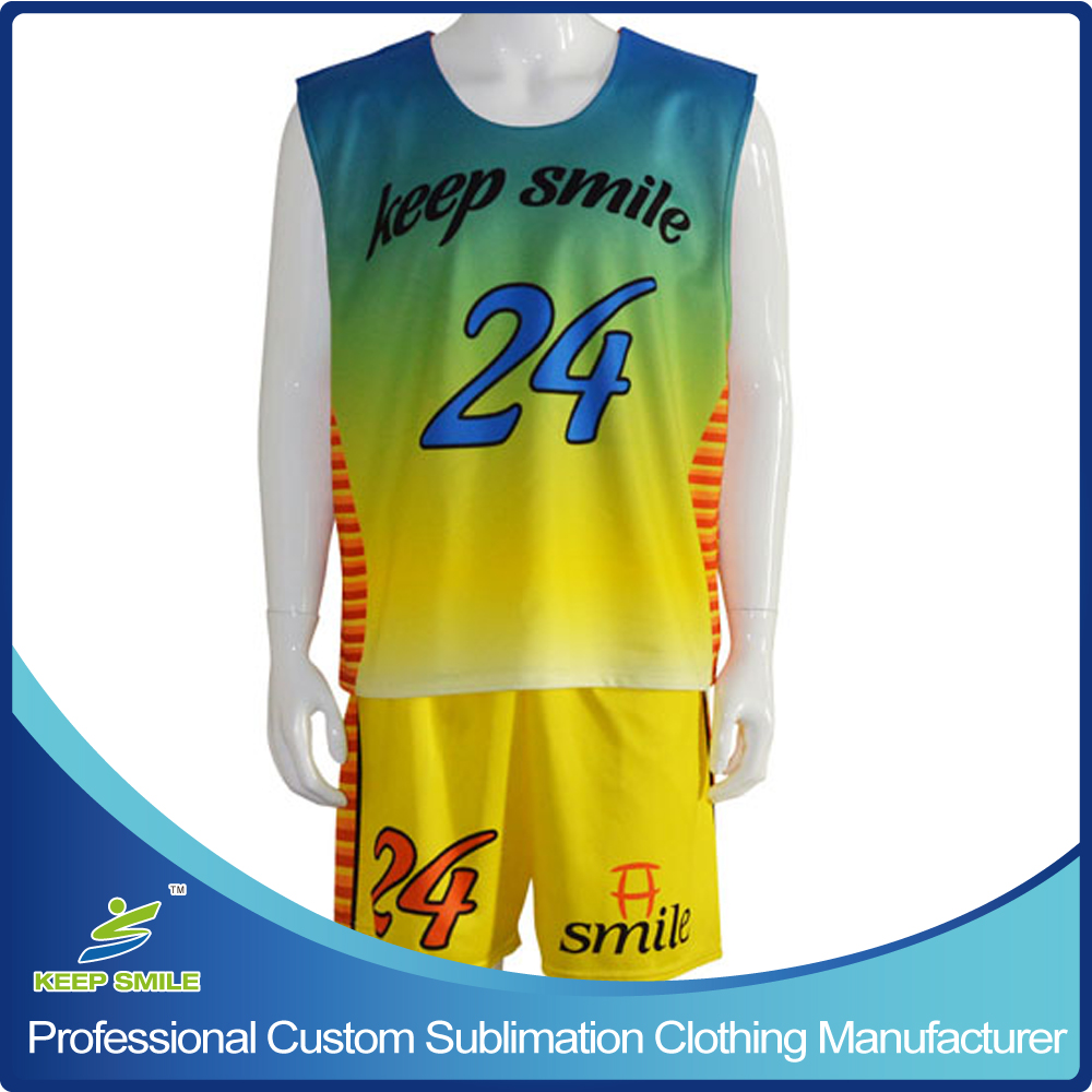 Custom Sublimation Lacrosse Clothing with Reversible Top and Short