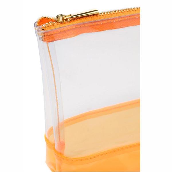 Clear Zippered Pouch Clear Makeup Bag