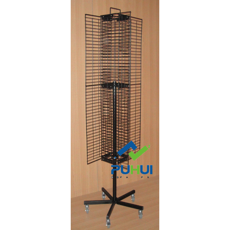 Round Wire Basket Floor Display (PHY275)