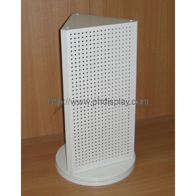 3 sided counter pegboard rack display (PHY1001)