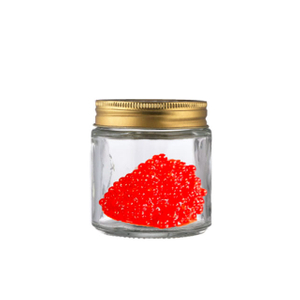 Vintage Glass Caviar Jar
