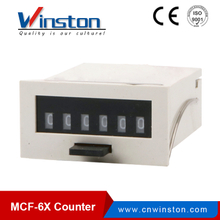 Contador electromagnético mecánico MCF-6X