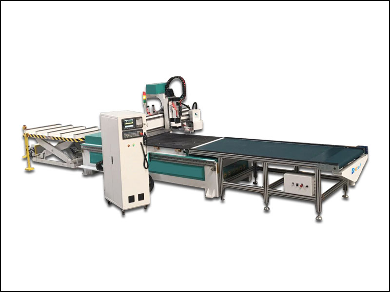 Cadena de producción de talla de madera automática de los muebles de la máquina