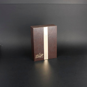 Wine Box Manufacturer faux leather wine glass boxes