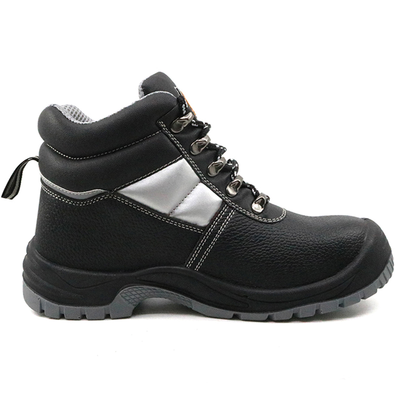 Anti Slip Steel Toe Puncture Proof Anti Static Mining Safety Shoes S3 SRC