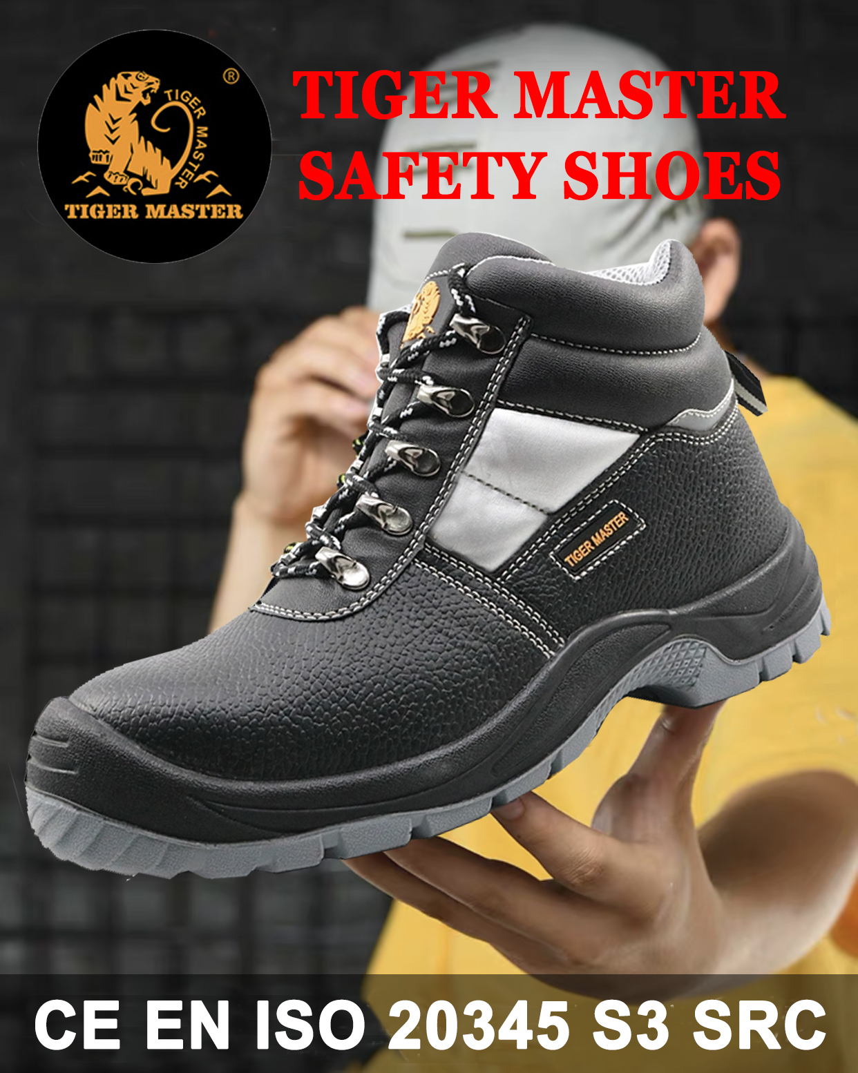 construction safety shoes for men