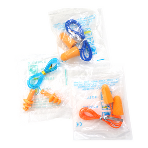 Noise Reduction PU Sponge Or Silicone Earplugs with Cord
