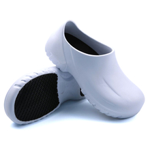 White Non Safety Waterproof Kitchen Chef Shoes for Hotel Restaurant