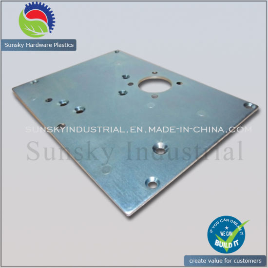 CNC Milled Metal Plate for Machining Base (ST13134)