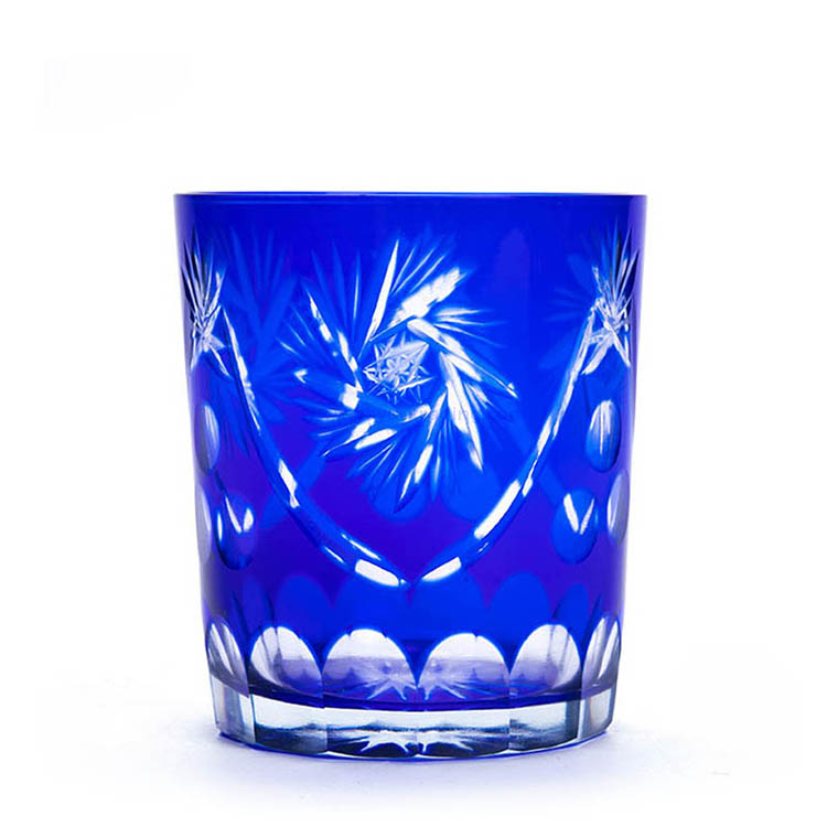 yayun hot sale exquisite hand cut stemless drinking glass cup and whiskey tumbler